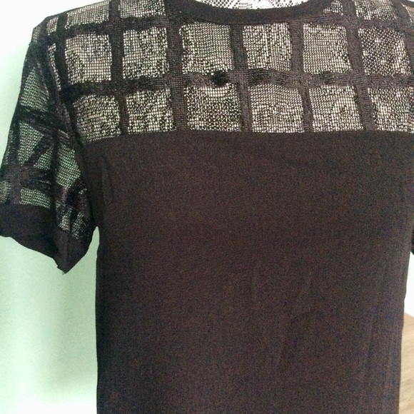FOREVER 21 BLACK BLOUSE Size S - Picture 3 of 5